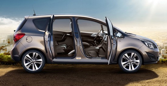 Der neue Opel Meriva - der Opel mit den Suicid Doors hinten  