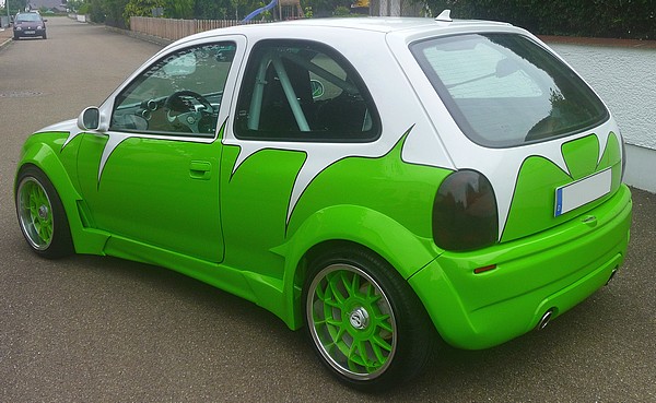 opel corsa b greendream heckumbau Opel Corsa B Greendream von Flo den 